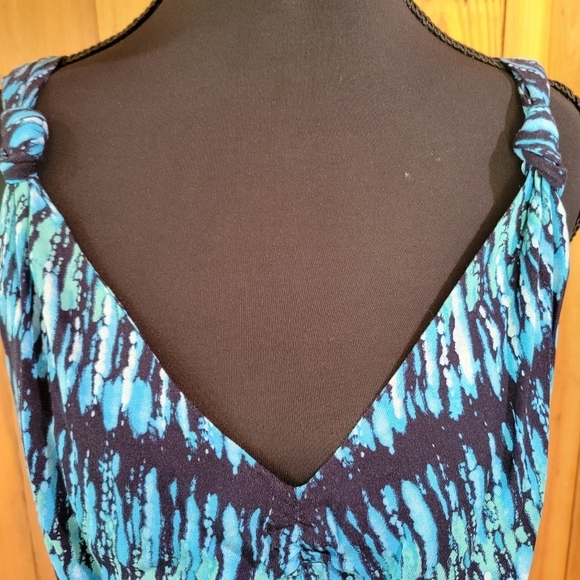 Tommy Hilfiguer Blue and Black Women's Top - Picture 3 of 11